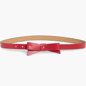 Kate Spade Apple Red Bow Belt